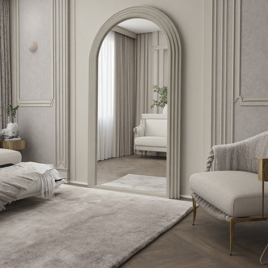 Sierra Concrete Full Standing Mirror – Interior Ave