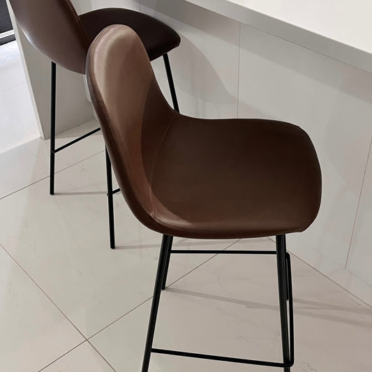 Marlo Bar Stool - Brown - Set of Two