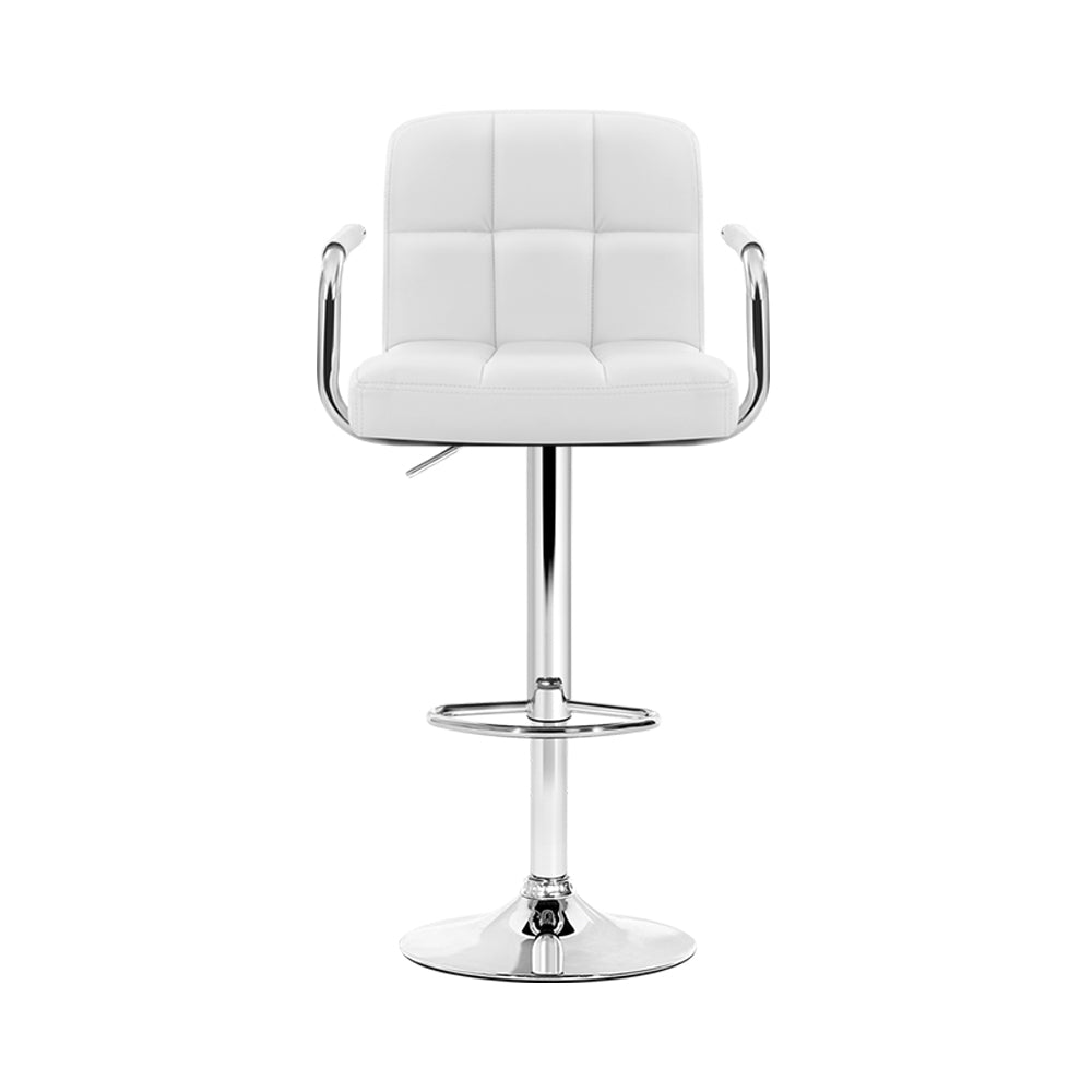 Classic Handle Bar Stool - White - Set of Two