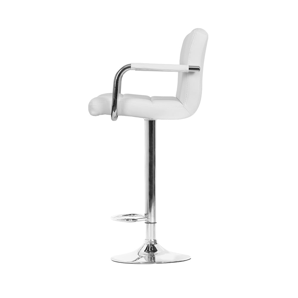 Classic Handle Bar Stool - White - Set of Two