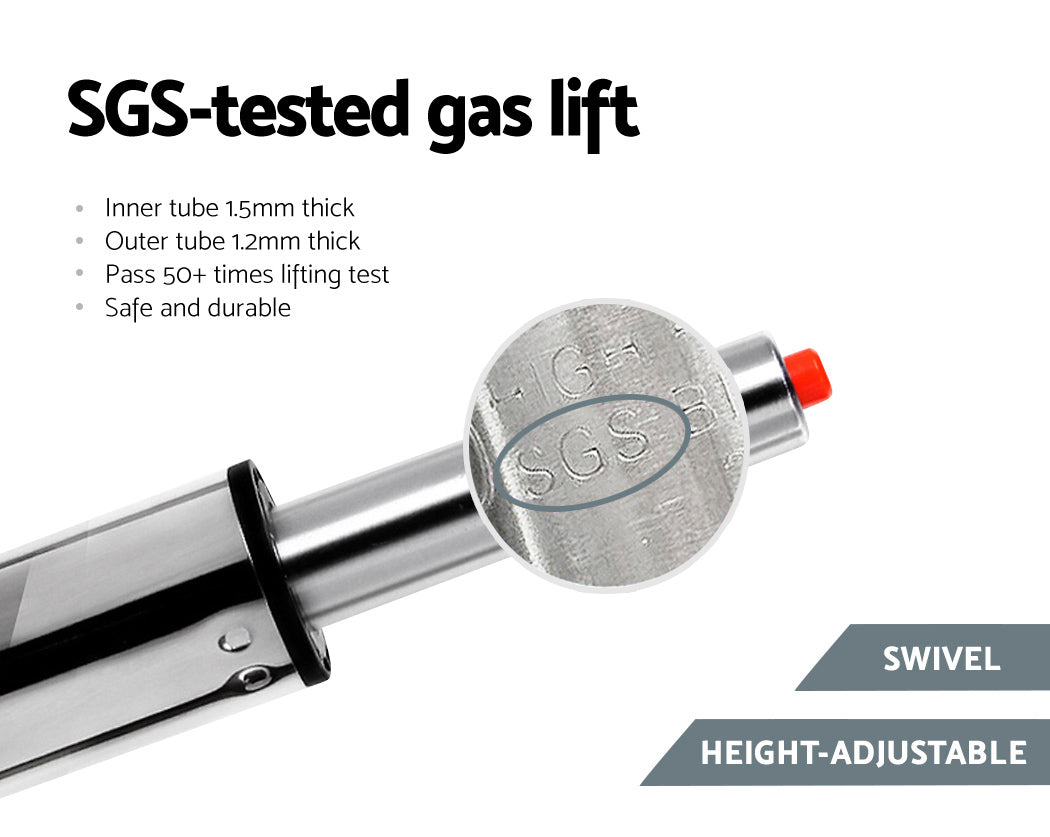 Top Deck Bar Stool - Black - Set of Two