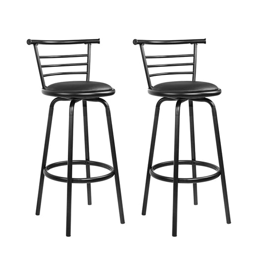 Mykona Metal Bar Stool - Set of Two – modern bar stool by Interior Ave