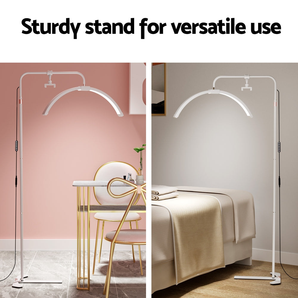 LED Beauty Light Half Moon Light for Salon Spa Studio - White