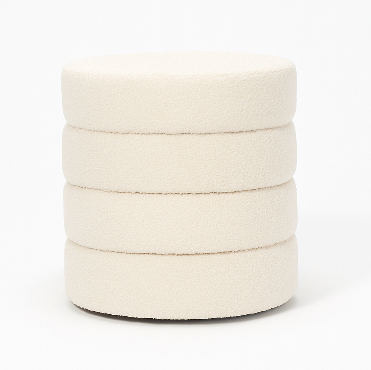 Cleo Ottoman Boucle