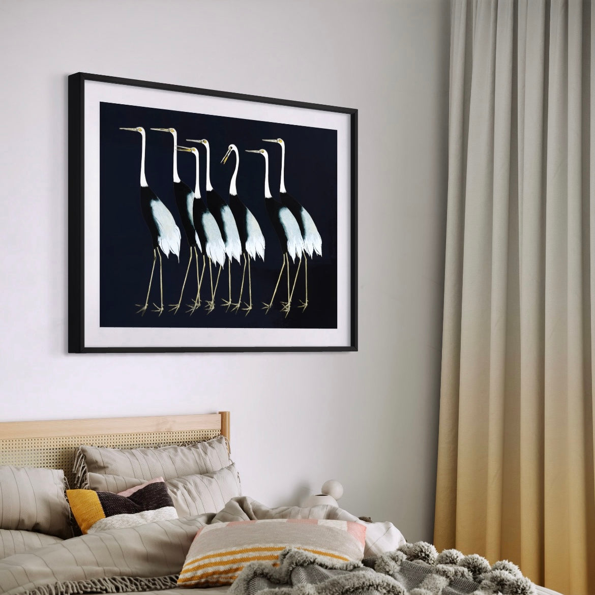 Cranes Animal Wall Artwork