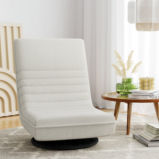 Empire Swivel Chair - White – luxury accent chair by Interior Ave
