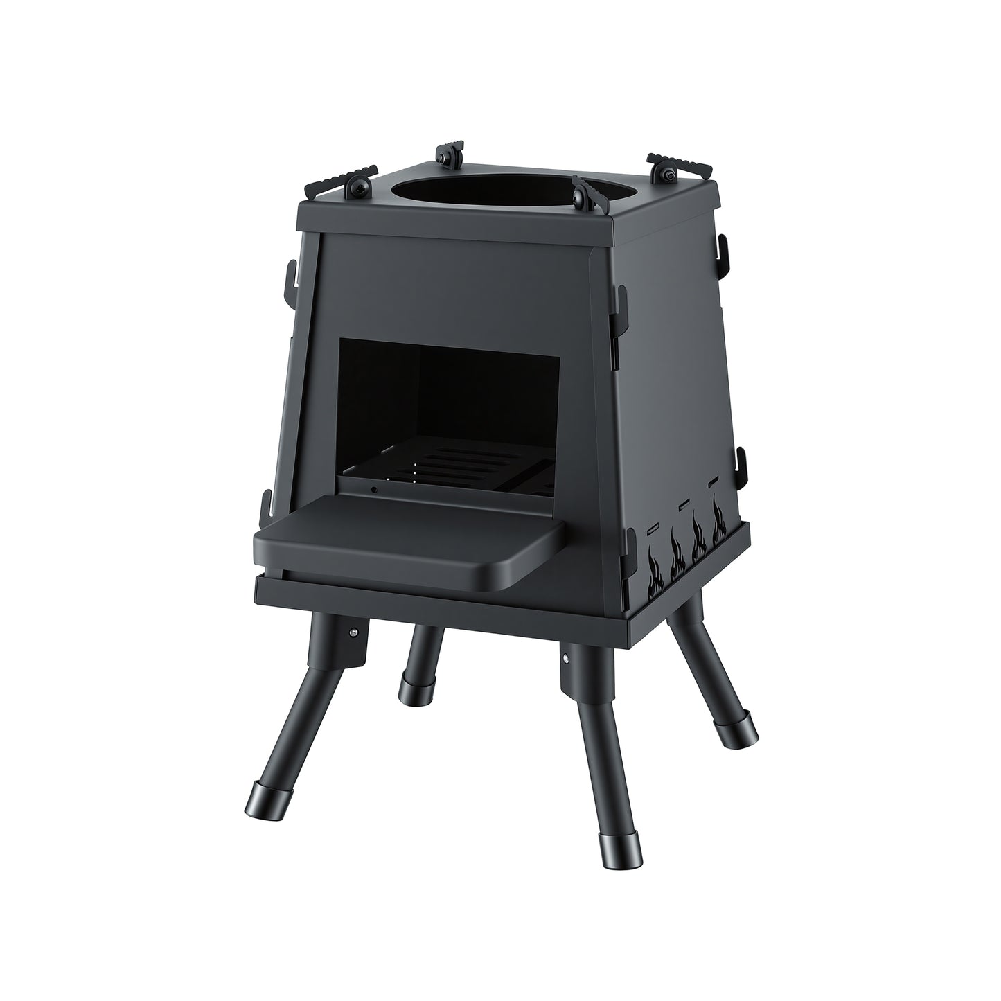 Portable Fire Pit BBQ Stove