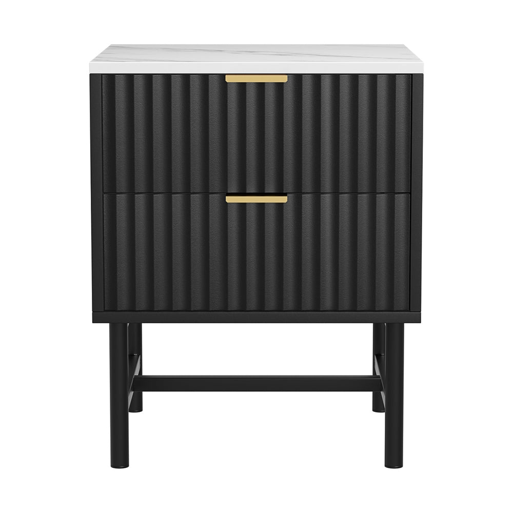 Blanc Bedside Table