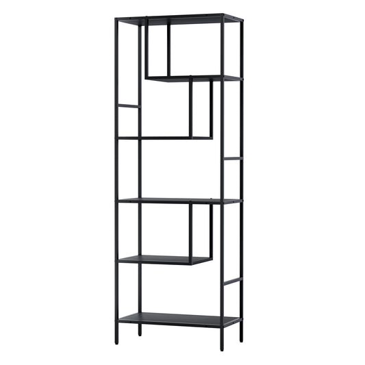 Hamley 5 Tier Storage Bookshelf Unit – premium furniture by Interior Ave