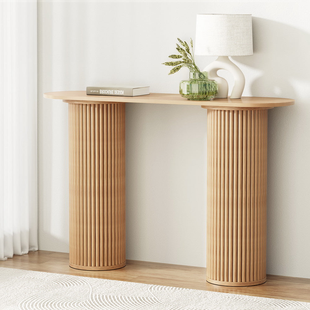 Sable Console Table - Natural – premium furniture by Interior Ave