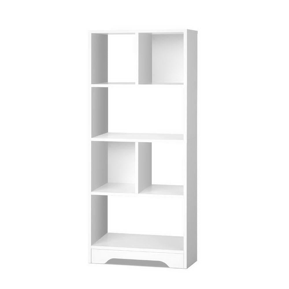 Aria 4 Tier Shelving Unit - White – premium furniture by Interior Ave