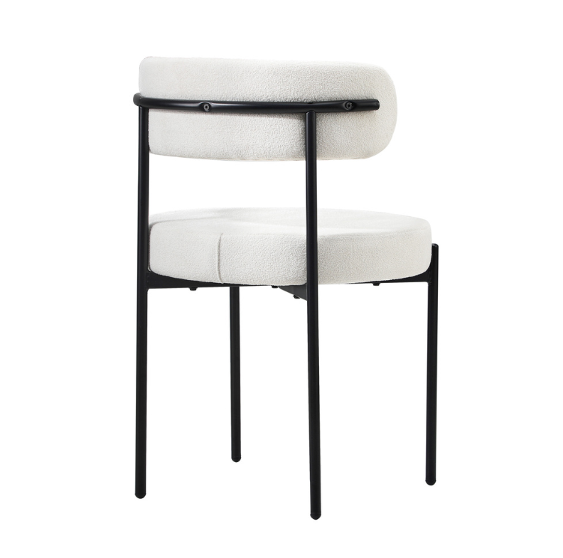 Ivy Boucle Dining Chair - Set of Two