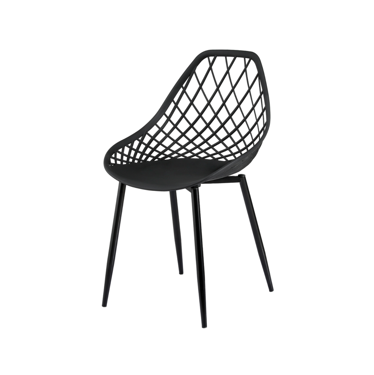 Laos Outdoor Chair Black - Set of Four