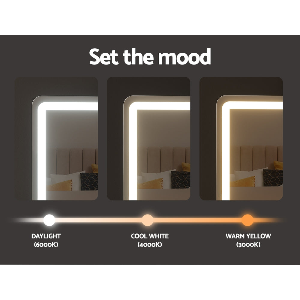 Slimline Hollywood Makeup Mirror - 50x60cm