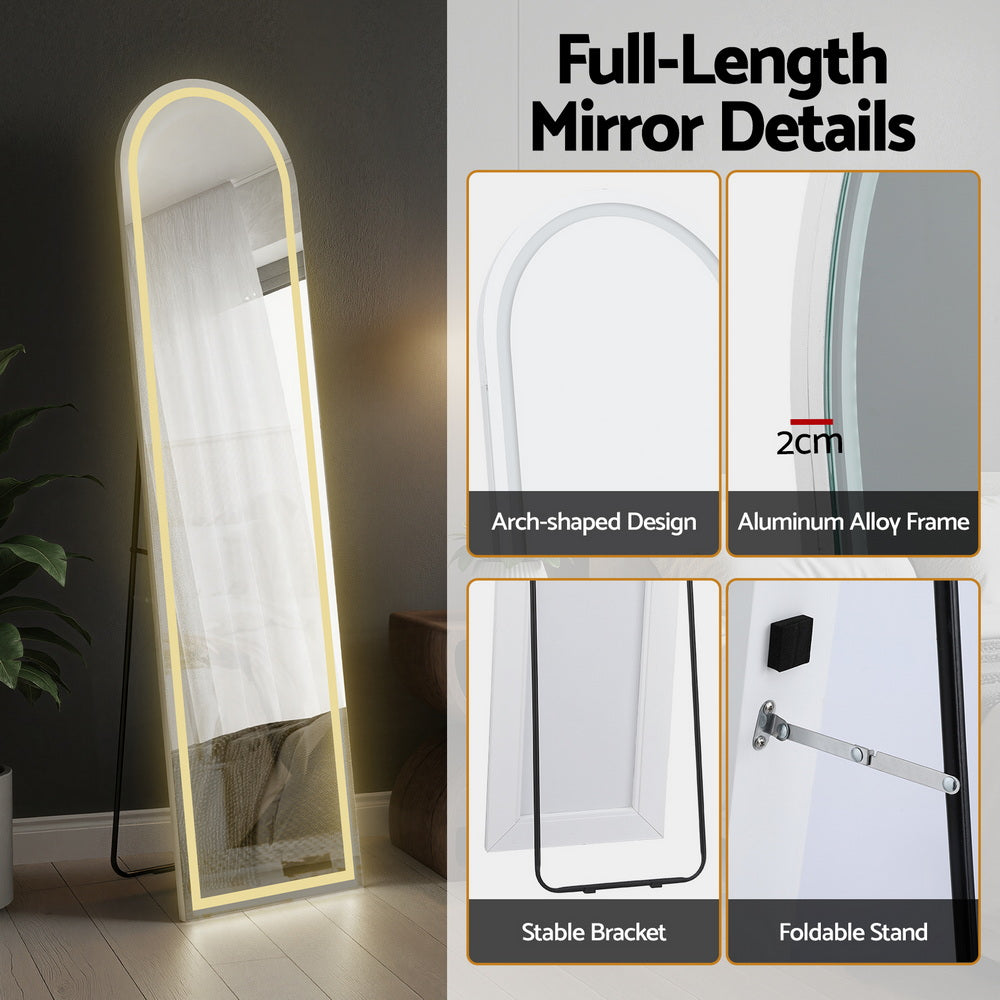 Atelier LED Full Length Dressing Mirror - 160cm
