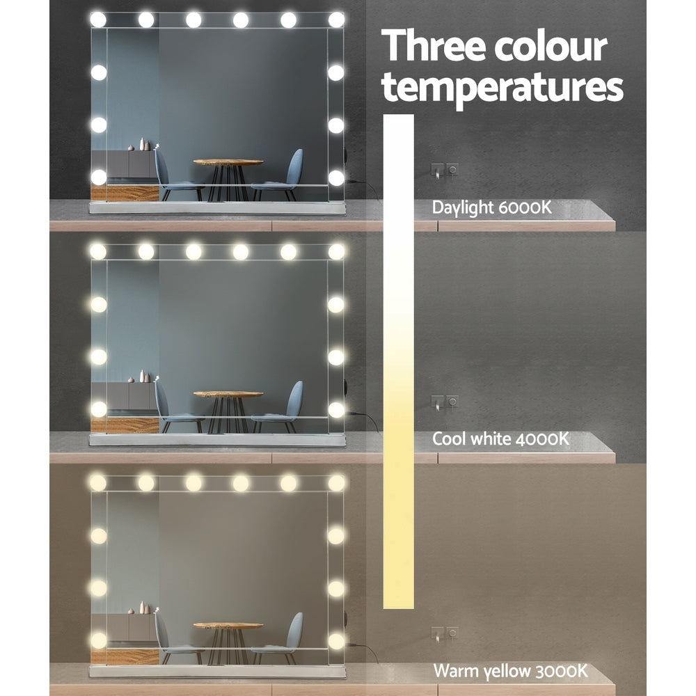 Hollywood Glam LED Framed Makeup Mirror - Small