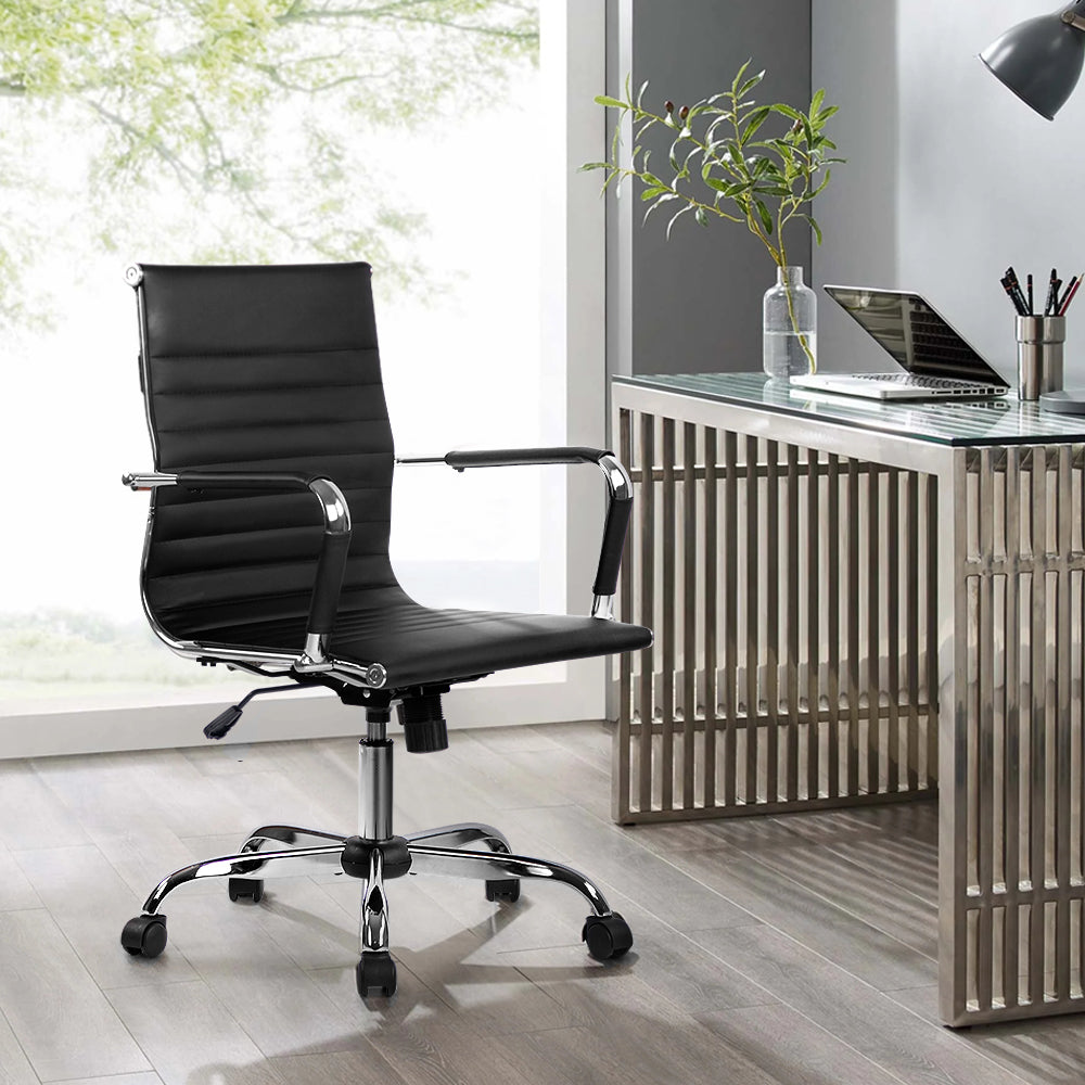 Vero Office Chair - Black – luxury accent chair by Interior Ave