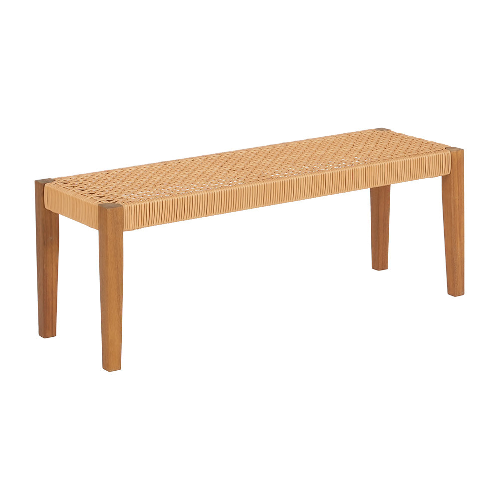 Marbella Wicker Bench