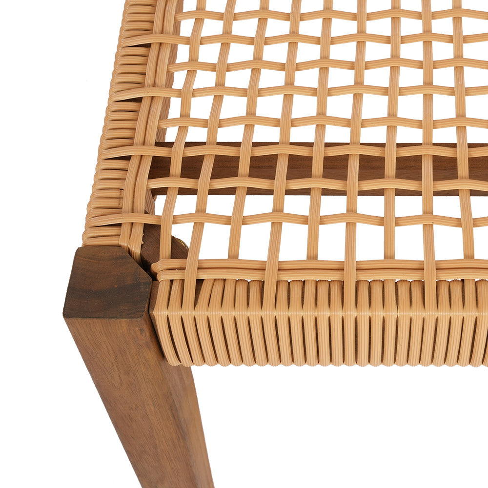 Marbella Wicker Bench