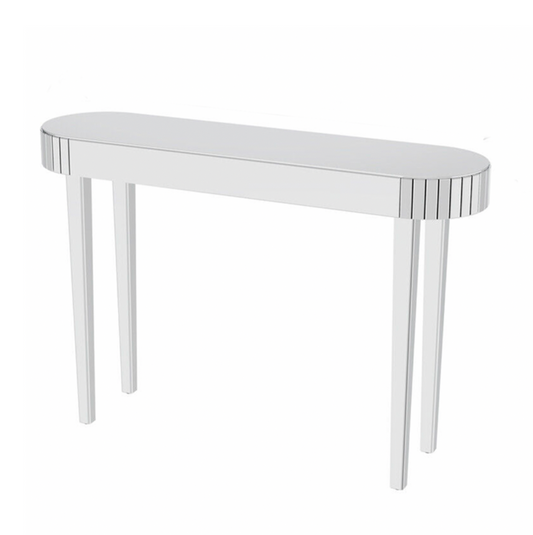 Annalise Crystal Mirrored Console – Designer mirror by Interior Ave