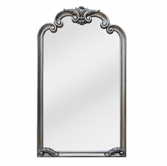 Palacio Leaner Mirror - Antique Silver – Designer mirror by Interior Ave