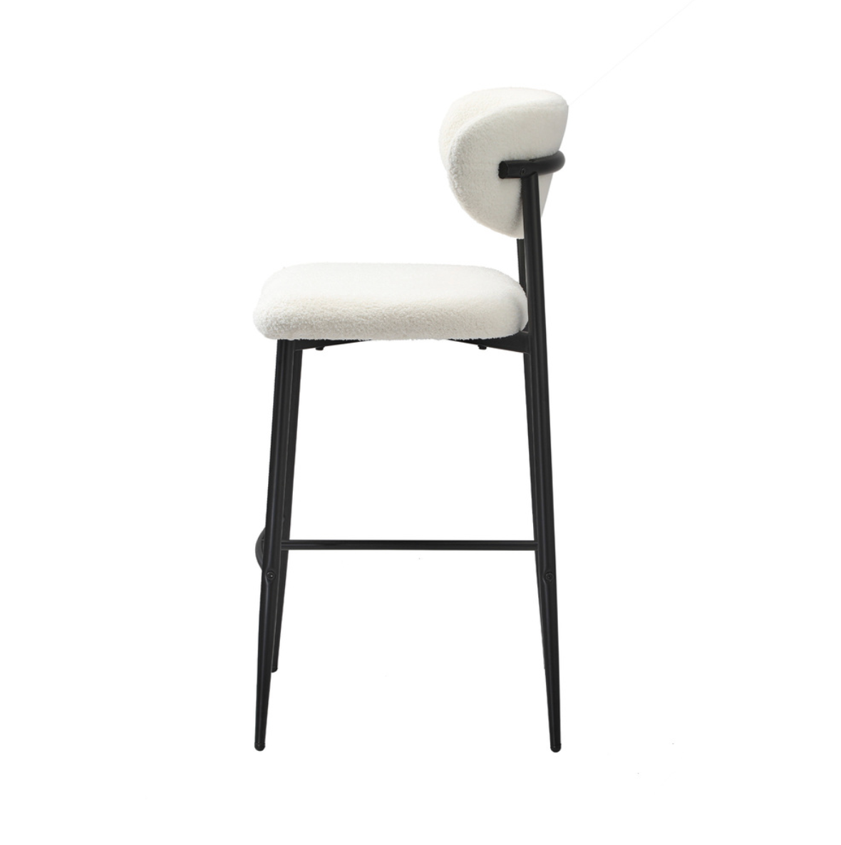 Neo Boucle Bar Stool - Set of Two