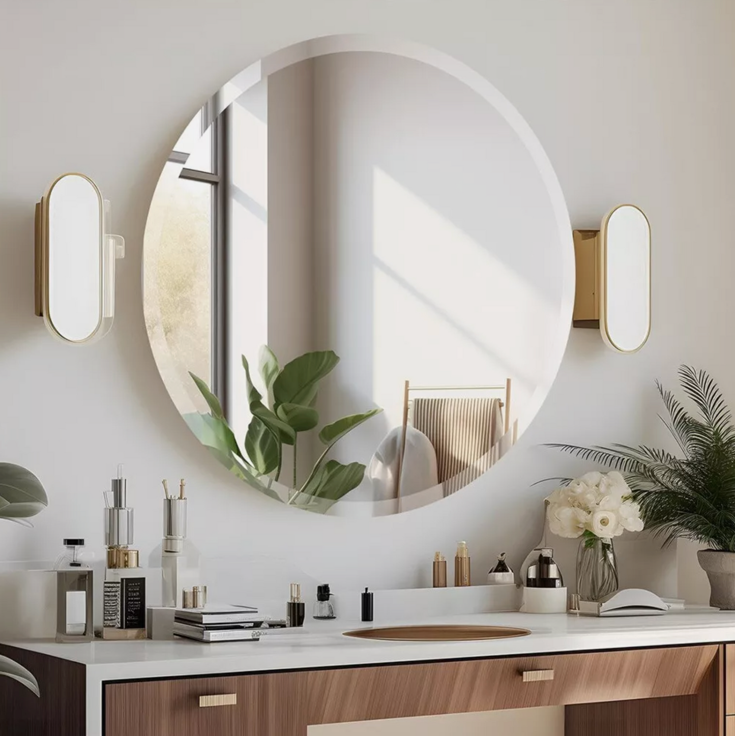 Valet Frameless Wall Mirror