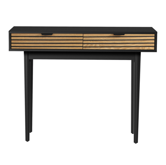 Griffin Rattan Console - Black