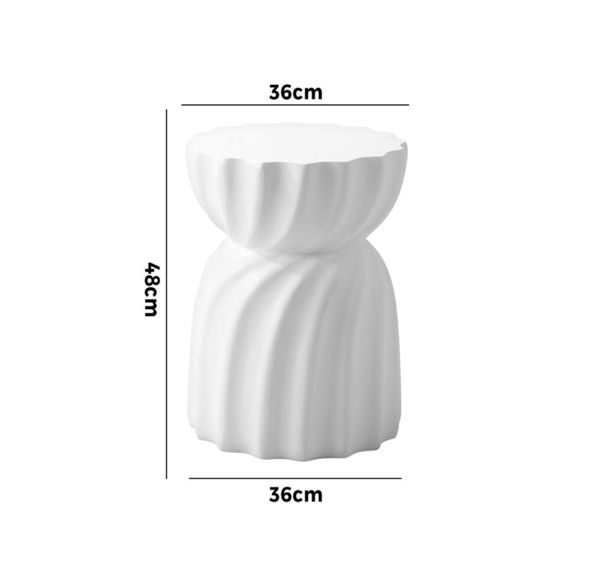 Capello Hourglass Side Table