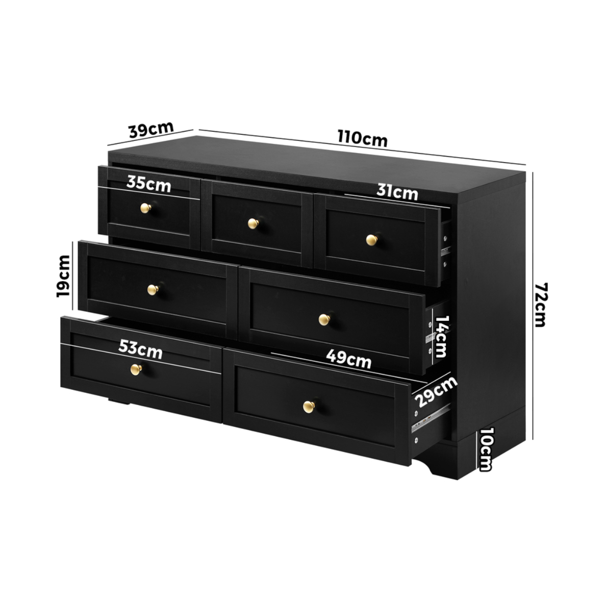 Ashwood Drawers