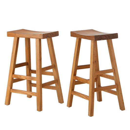 Zion Bar Stool - Natural – modern bar stool by Interior Ave