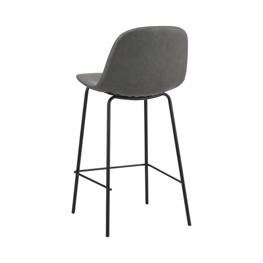 Marlo Bar Stool Grey Set of Two