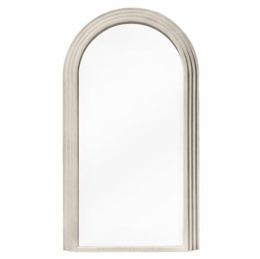 Sierra Arched Step Mirror – Signature Sculptural Concrete Statement Piece