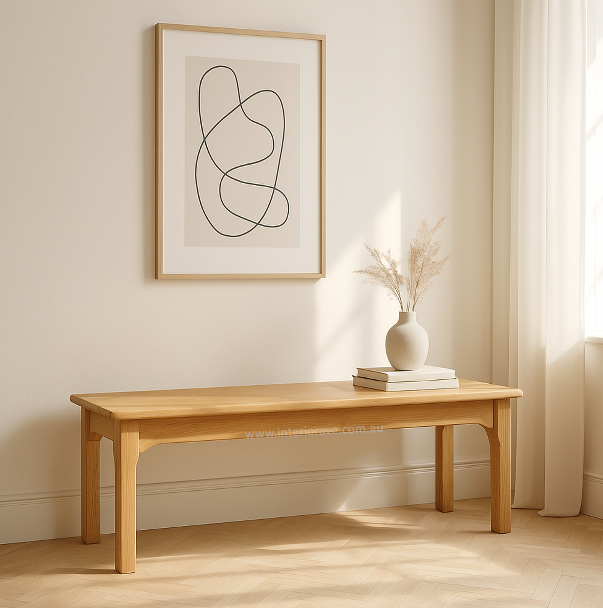 Rio Wooden Bench – premium furniture by Interior Ave