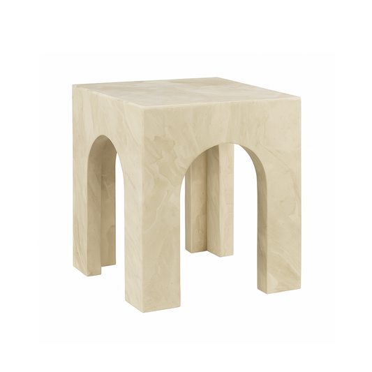 Roma Arch Side Table - Natural