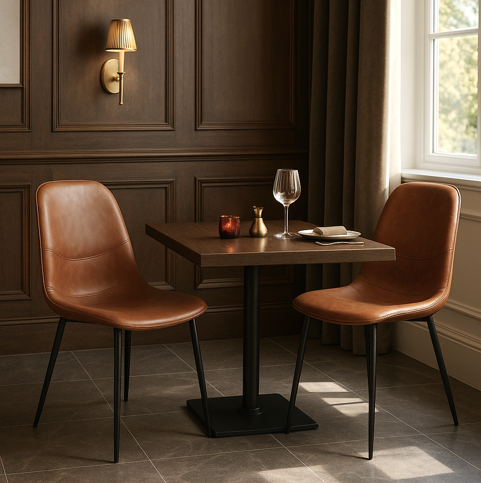 Laos Dining Chair - Brown - premium furniture by Interior Ave