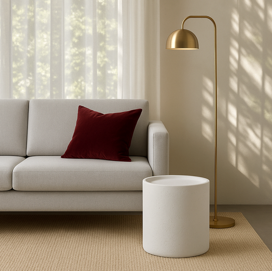 Esmae Round Side Table - Furniture Hire