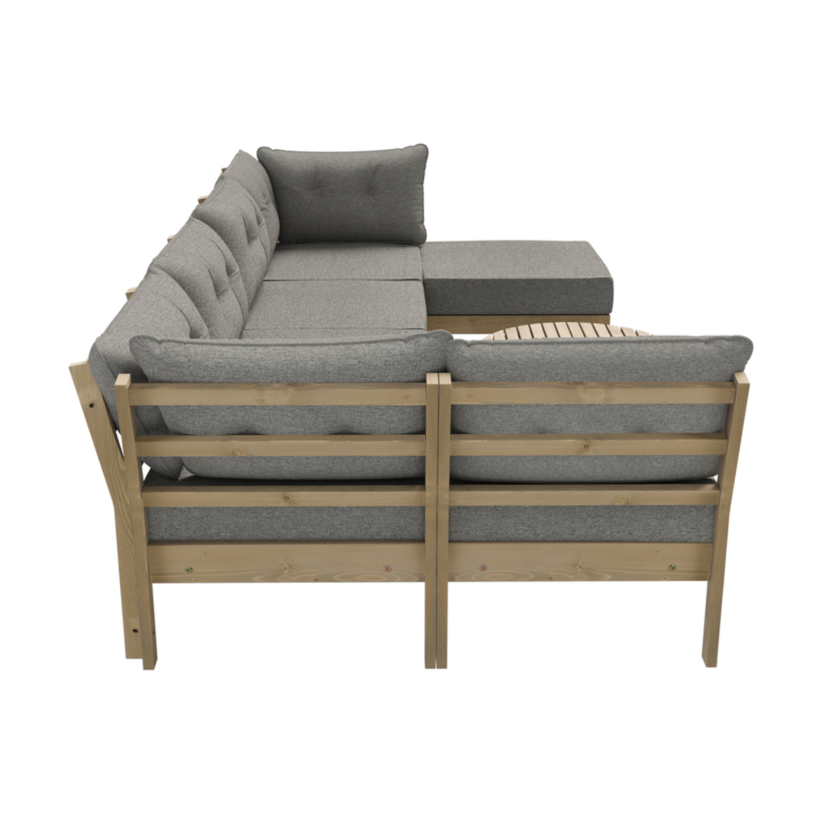 Driftwood Outdoor Lounge 7 piece Set - Beige