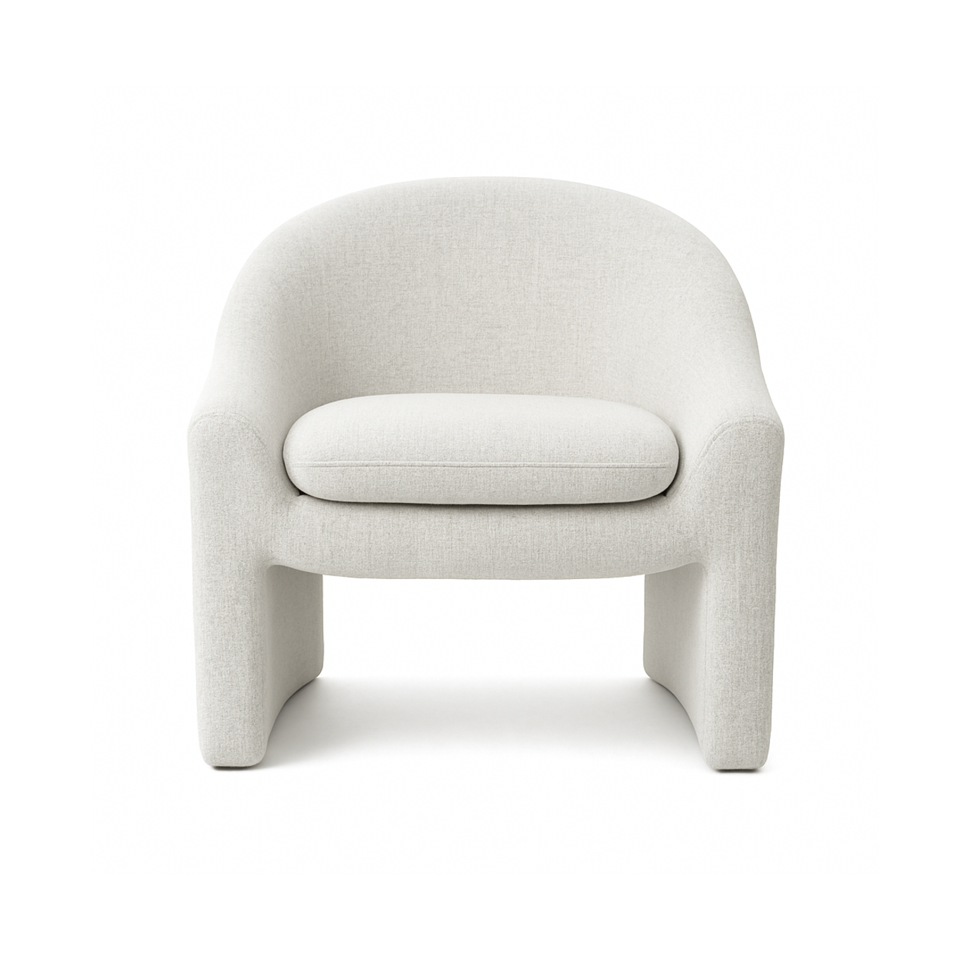 Sable Occasional Lounge Chair - Light Grey