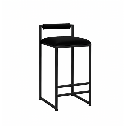 La Maison Bar Stool - Black Velvet