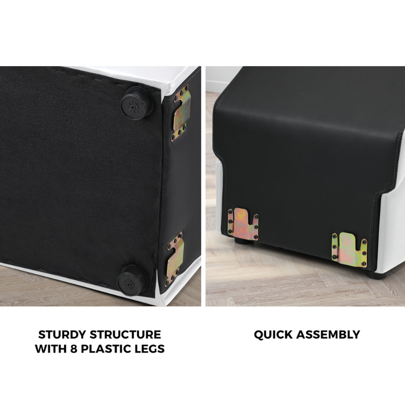 Ziggy Tantra Sofa - Black & White