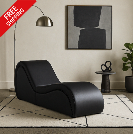 Ziggy Tantra Sofa - Black – premium furniture by Interior Ave