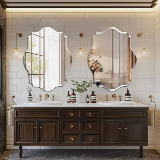 Empire Frameless Wall Mirror Oval – Designer mirror by Interior Ave