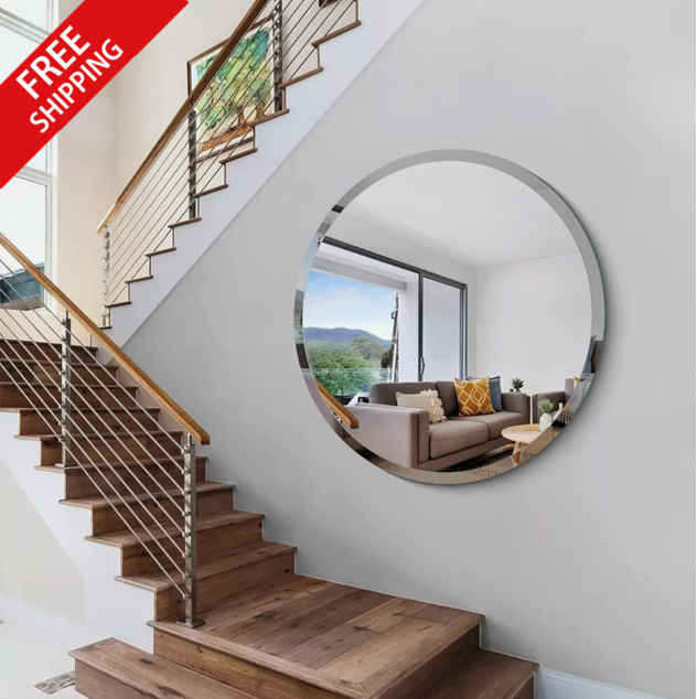 Valet Frameless Wall Mirror – Designer mirror by Interior Ave