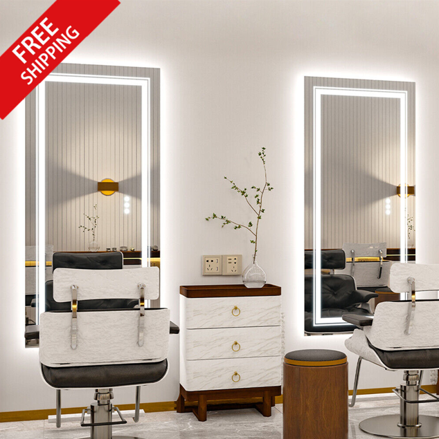120 x 80cm Rectangle Frameless LED Bathroom Mirror – LED illuminated bathroom mirror by