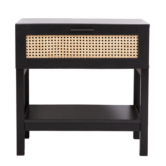 Marilyn Bedside Table - Black – premium furniture by Interior Ave