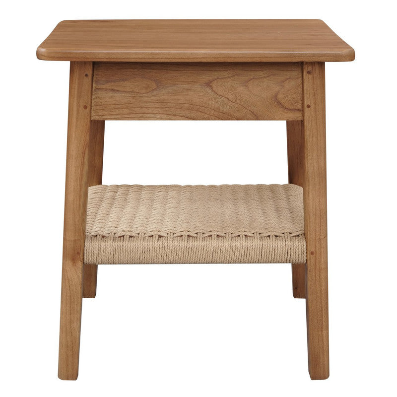 Kaisa Bedside Table - Almond