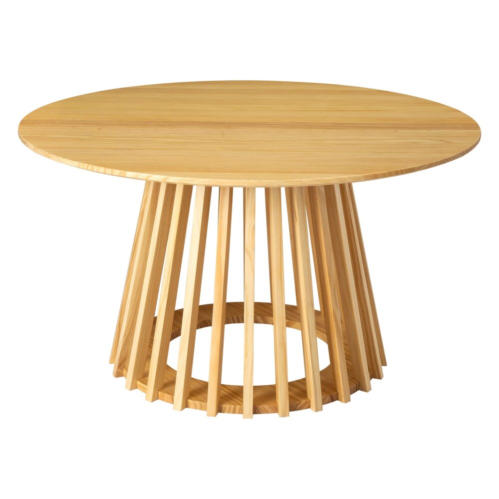 Haven Silhouette Coffee Table - 80cm - Natural – premium furniture by Interior Ave