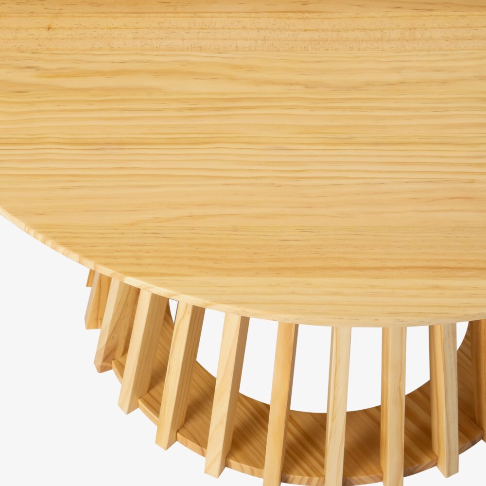 Haven Silhouette Coffee Table - 80cm - Natural