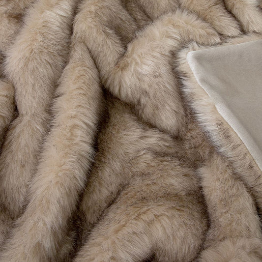 Foxy Faux Fur Throw